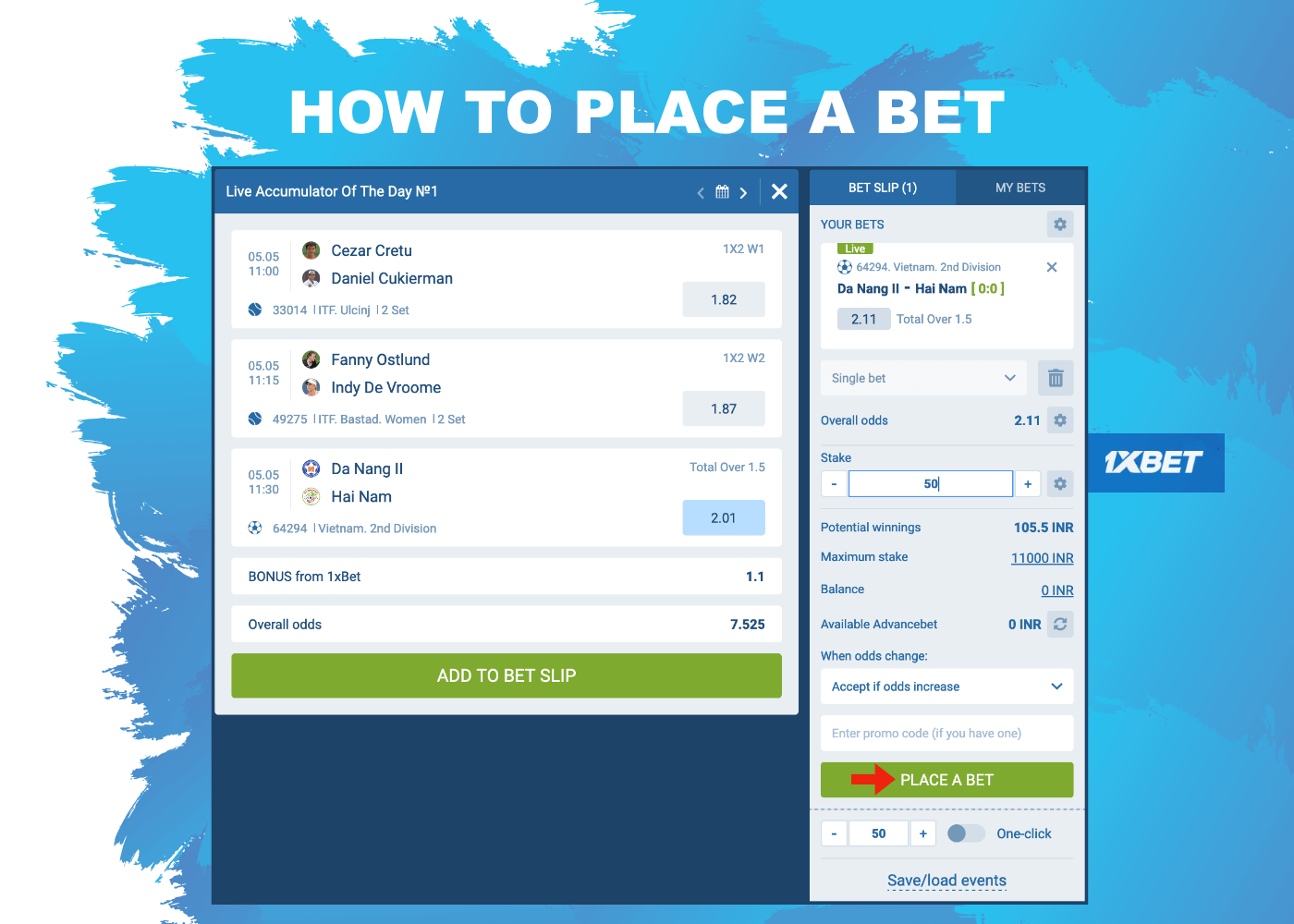 A step-by-step guide on how to bet on 1xbet for players from Kenya